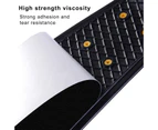 Professional Waterproof  Anti-slip Fish Board Grip Tape Sandpaper Sticker for Skateboard-Pure Black