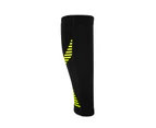 1Pc Unisex Calf Compression Sleeve Support Brace for Running Training Exercise-Black
