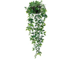 1 Pack Artificial Hanging Plants Fake Potted Plants for Indoor Outdoor