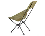 Helinox Sunset Chair - Lightweight Compact Camp Chair - Coyote Tan / Black Frame