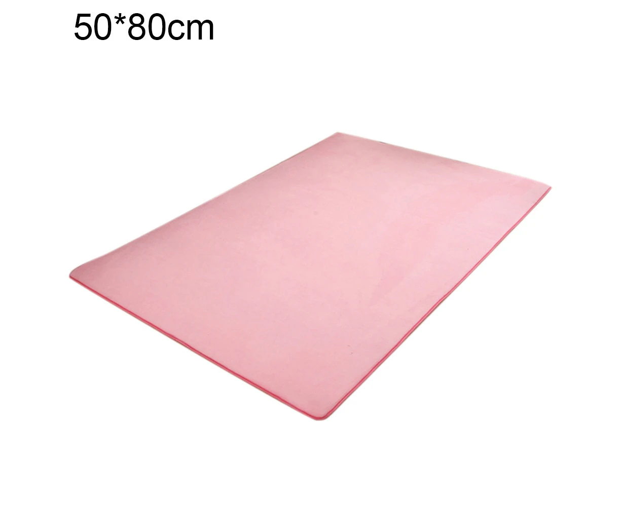 Antiskid Thicken Coral Fleece Floor Mat Rug Carpet Living Room Bedroom Decor-Pink