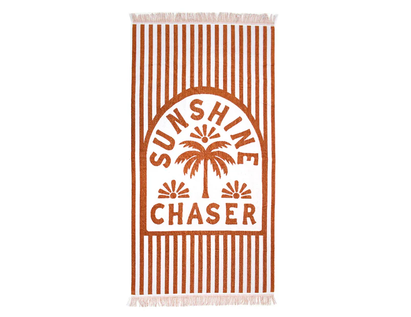 Bambury | Beach Towel S23 - Jacquard Sunshine