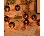 Solar Fire Ball String Lights, Garden Lights for Garden Backyard Party Halloween Christmas-