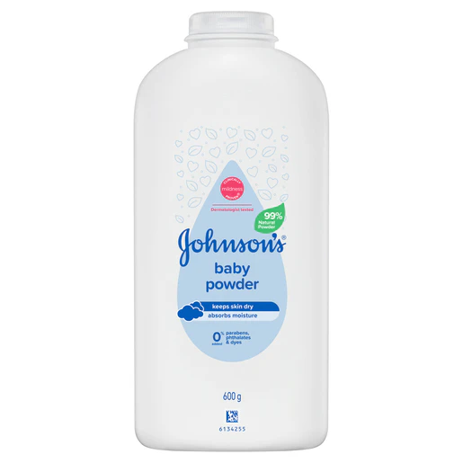 Johnson's Baby Powder Plant-Based Cornstarch 600g