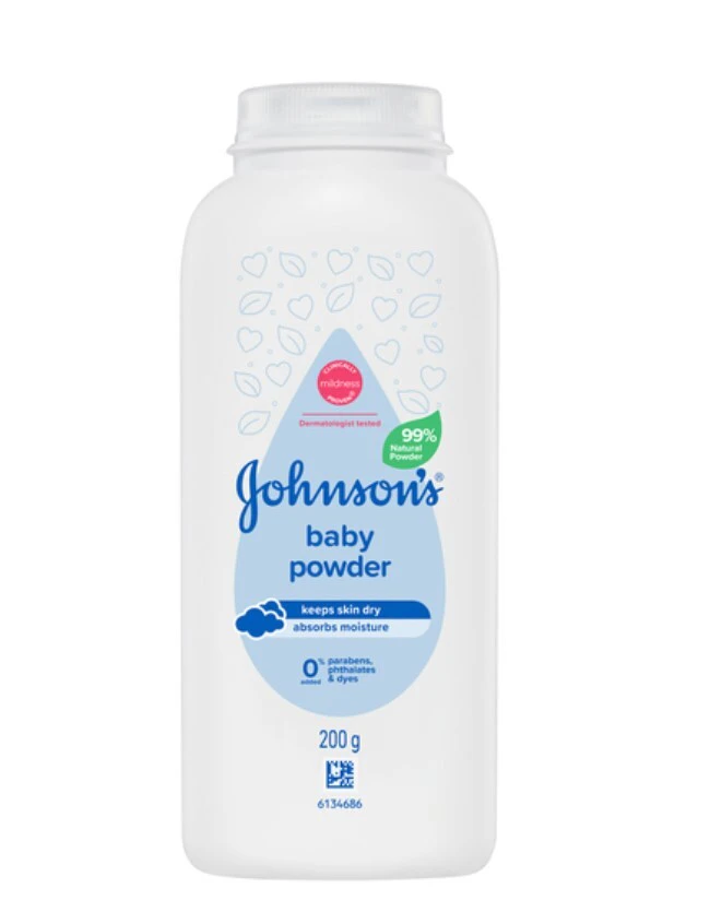 Johnson's Baby Powder Natural Cornstarch 200g