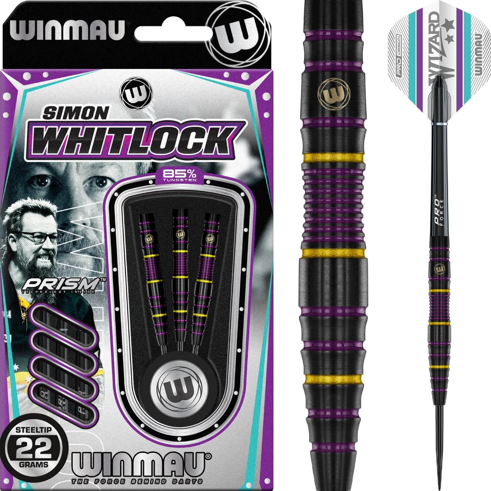 WINMAU Simon Whitlock Pro Series 85% Tungsten Darts