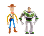 Pixar Toy Story 7" Pizza Planet Adventure Buzz & Woody 2pk