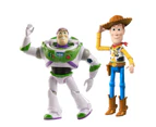 Pixar Toy Story 7" Pizza Planet Adventure Buzz & Woody 2pk
