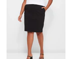 Target Plus Size Carrie Skirt - Black