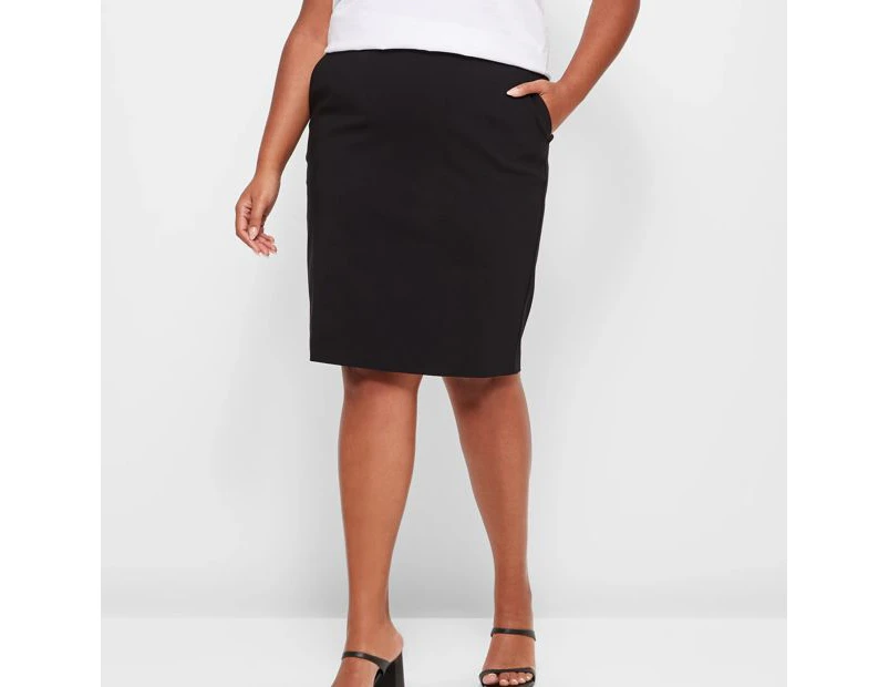 Target Plus Size Carrie Skirt - Black