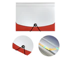 Expansion file folder,letter size multi-layer folder data storage bag