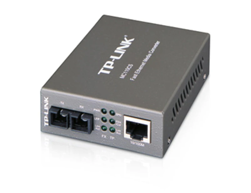 Tp Link Mc110Cs Eth To Fibre Converter Single Mode Sc Full Duplex
