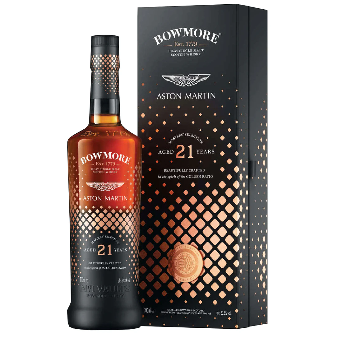 Bowmore 21 Year Old Aston Martin Masters' Selection Edition 1 700ml