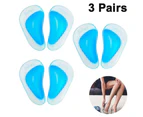 Plantar Fasciitis Arch Support Shoe Insoles 3 Pairs, Thicken Gel Arch