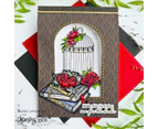 Honey Bee Love Is A Rose 6x8 Stamp Set