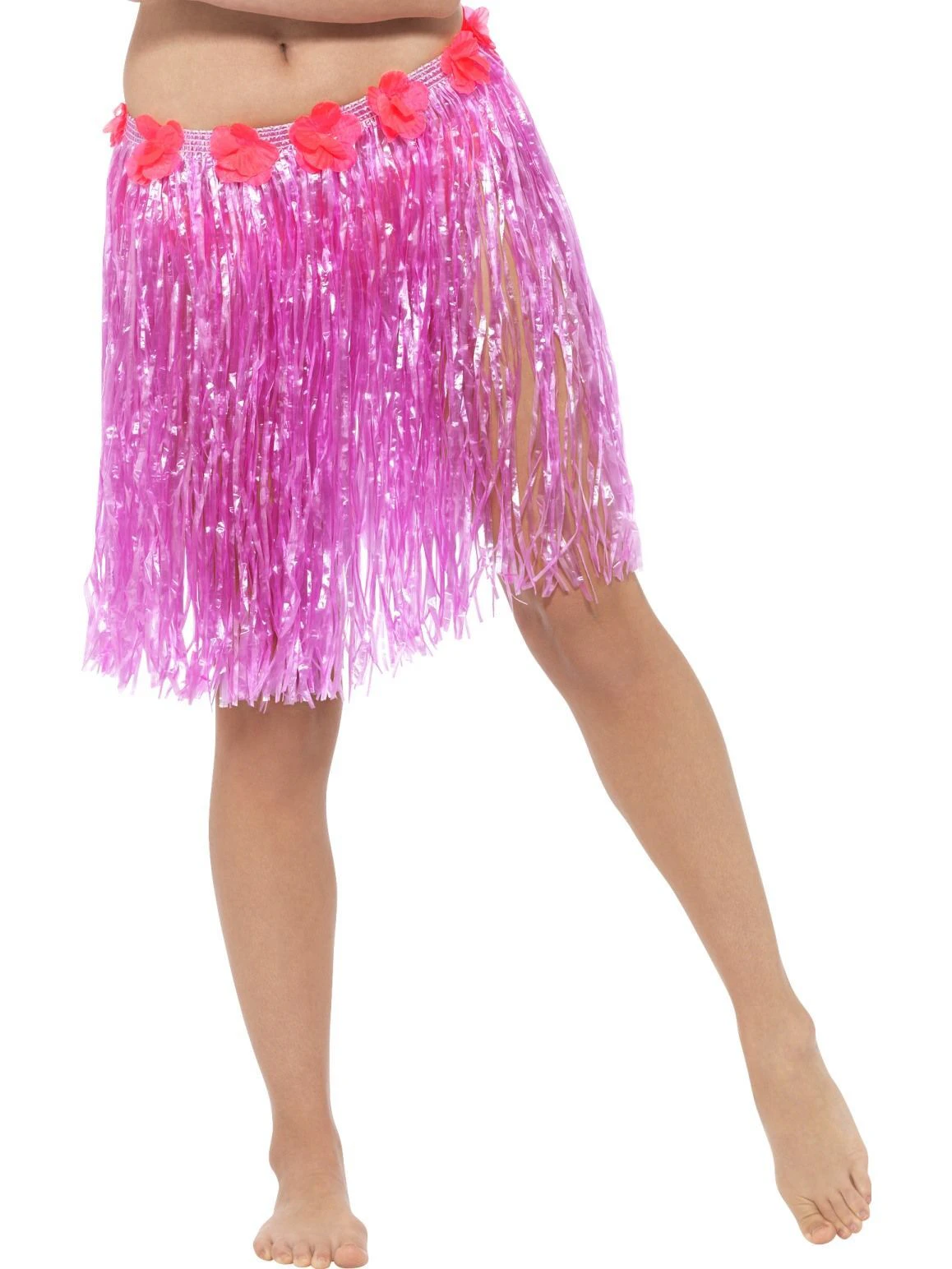 Hawaiian Womens Pink Hula Costume Skirt