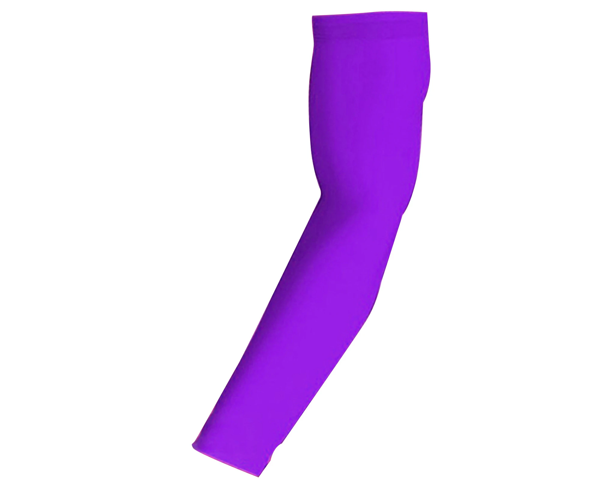 1 Pc Arm Sleeve Comfortable Elastic Nylon Outdoor Sports Arm Sleeve for Sport-Purple