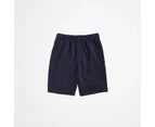 Target School Knit Shorts - Blue