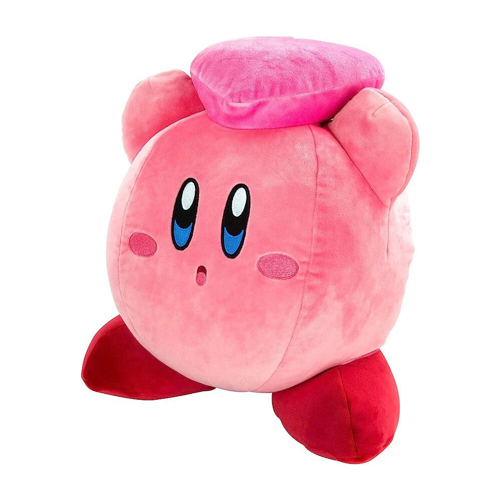 Kirby Mega Heart Mocchi Mocchi Plushie Kids/Childrens 3y+ Cuddly Soft Plush Toy