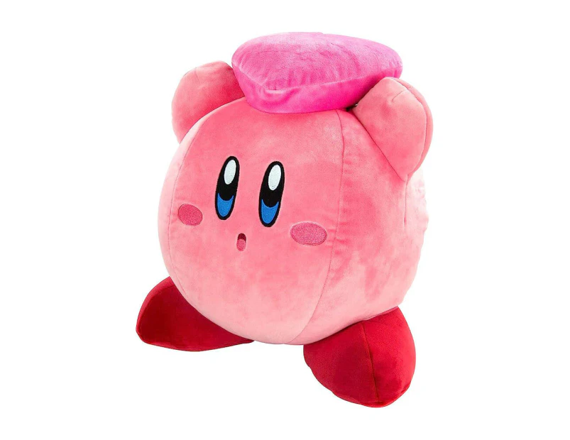 Club Mocchi Mocchi Kirby and Friend Kirby With Heart 15 inch Mega Plush