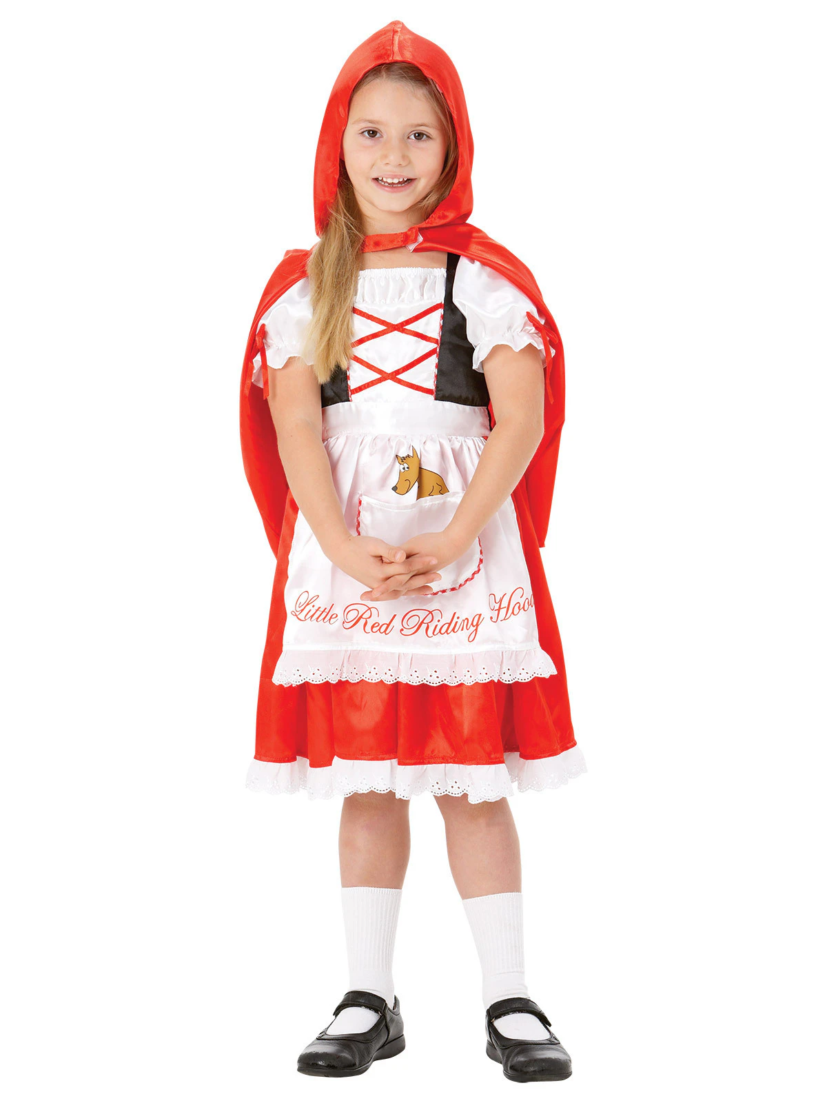 Little Red Riding Hood Girls Dress Up Costume Girls