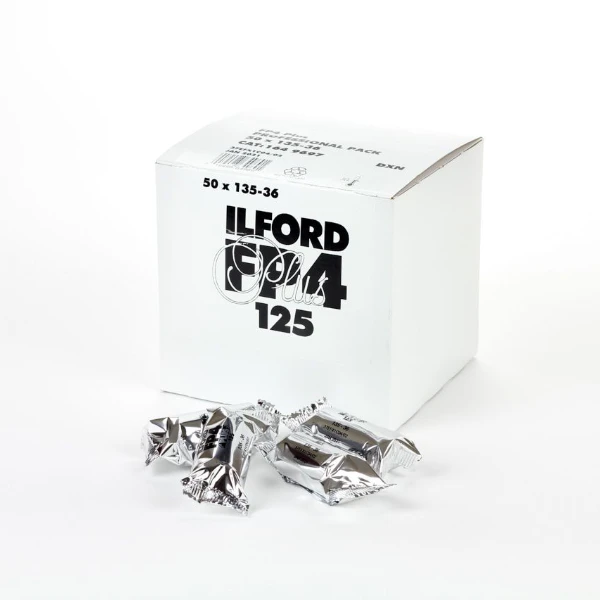 Ilford FP4 Plus ISO 125 35mm 36 Exposure PP50 Pro Pack Black & White Film Photo