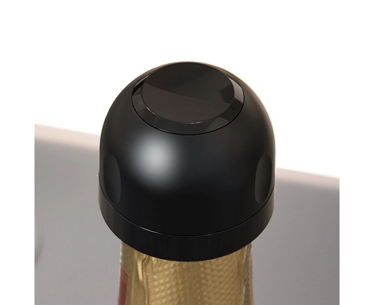 3pcs Vacuum Champagne Wine Bottle Stopper Sealer Cork Silicone Seal Plug Cap