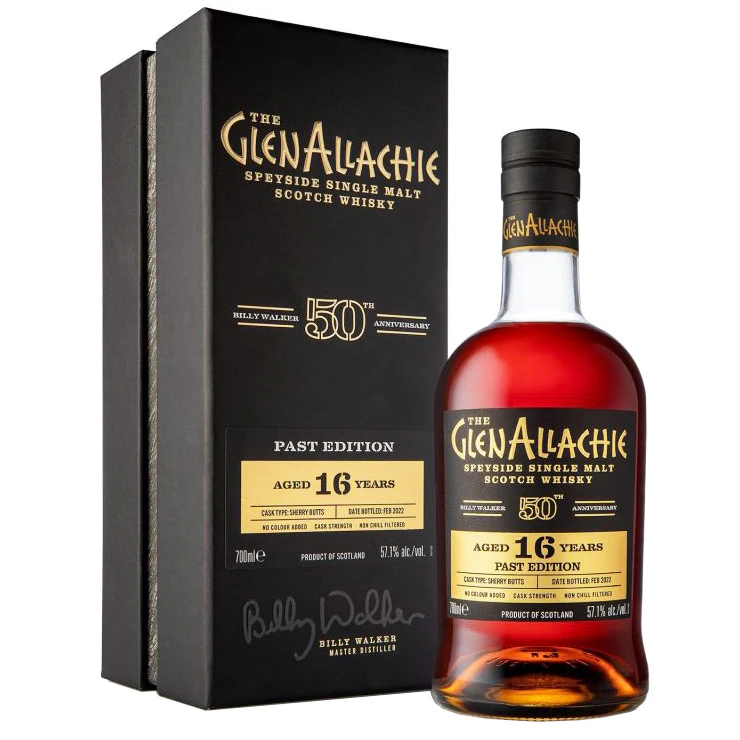 GlenAllachie 16 Year Old Billy Walker 50th Anniversary Past Edition 700ml