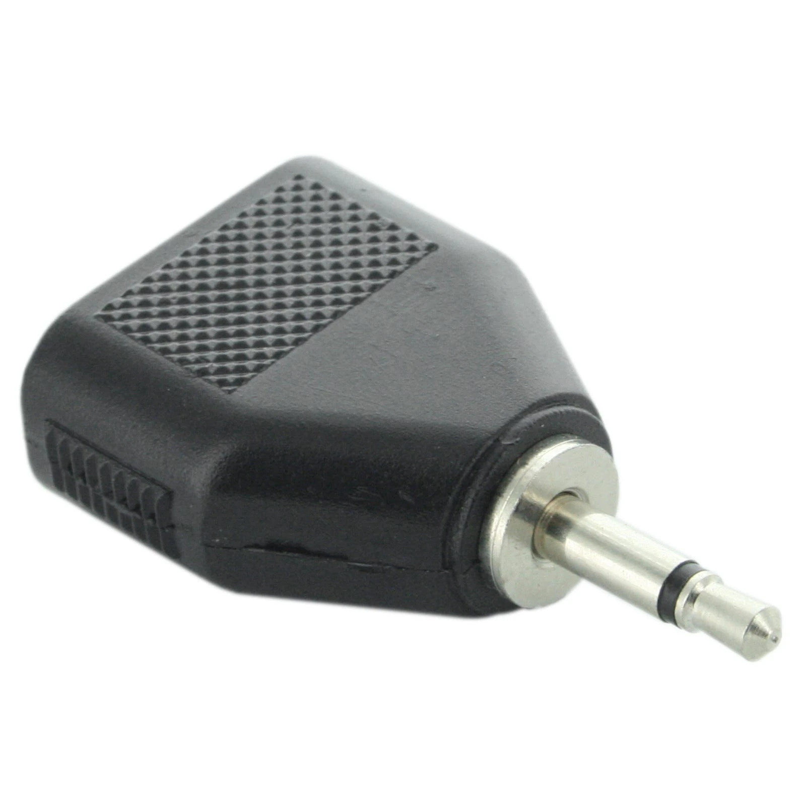 3.5mm Mono Male to 2x 3.5mm Mono Female Y Split Headphone Audio Adaptor Adapter