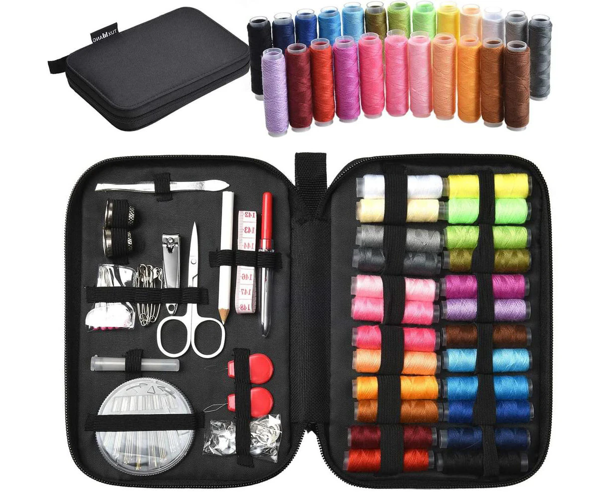 Travel Sewing Kit,DIY Premium Sewing Supplies,Mini Sewing kit for Home