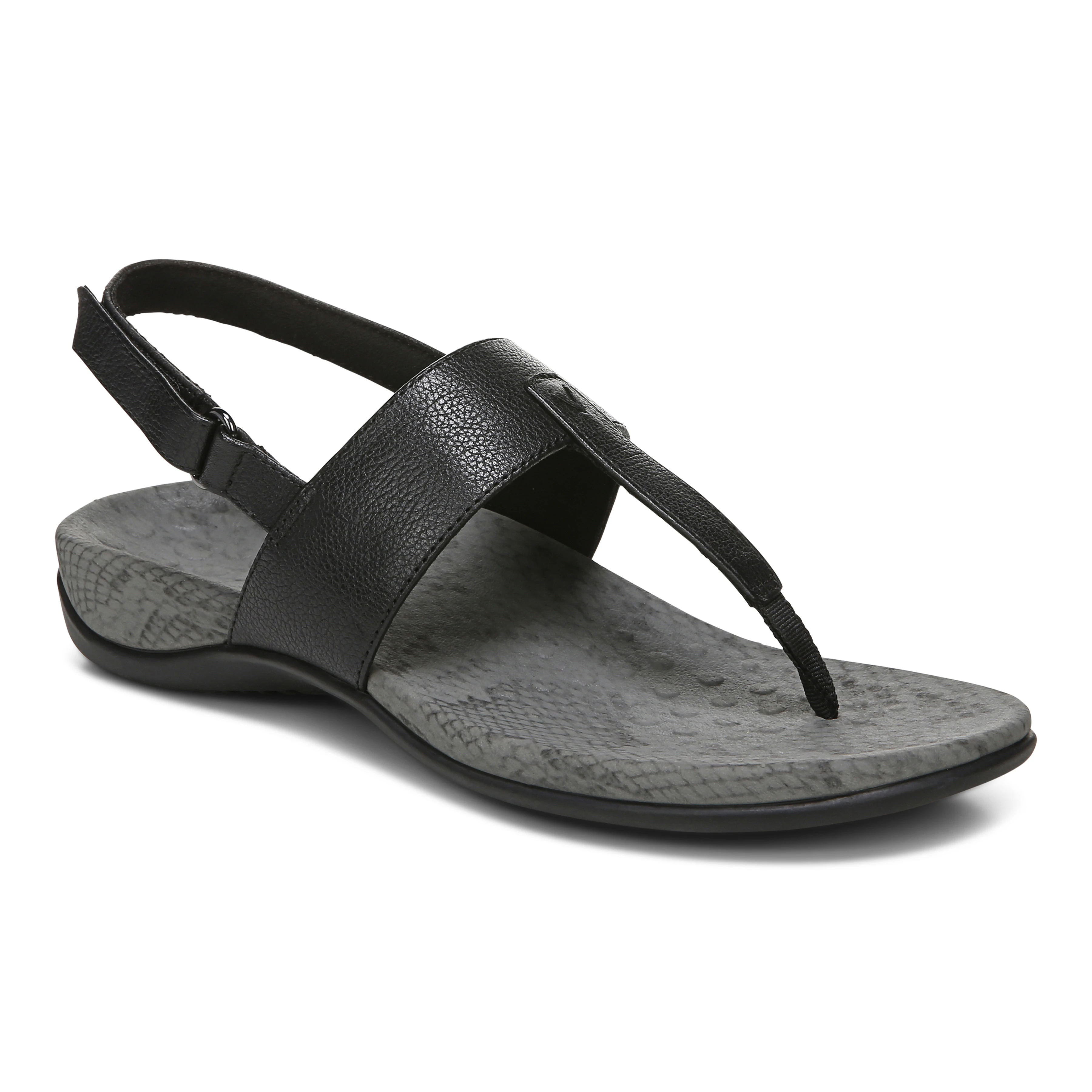 Vionic Women Tala T-Strap Sandal - Black