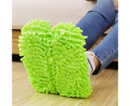 2Pcs/10Pcs Bathroom Kitchen Cleaner Mop Fuzzy Slipper Floor Cleaning Shoe Cover-5 Colors - 5 Colors