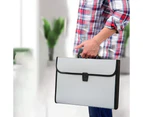 Simple large-capacity organ bag financial portable briefcase