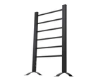 Goldair 90.5cm Free Standing Heated Bathroom Towel Drying/Heating Rail/Rack BLK