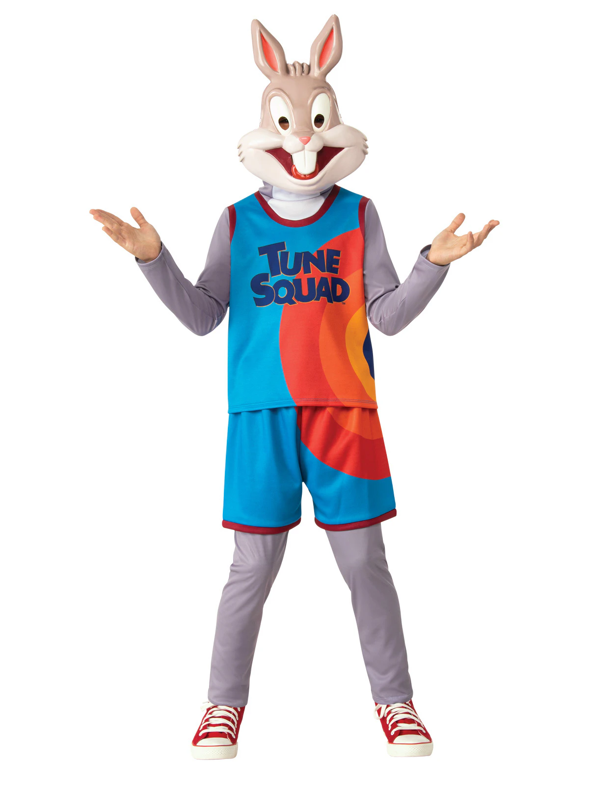 Rubies Bugs Bunny Space Jam 2 Boys Dress Up Halloween Costume Outfit - Multicoloured