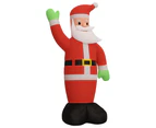 vidaXL Inflatable Santa Claus with LEDs 620 cm