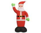 vidaXL Inflatable Santa Claus with LEDs 620 cm