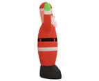 vidaXL Inflatable Santa Claus with LEDs 620 cm