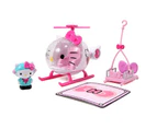 Dickie Hello Kitty - Hello Kitty Figure Helicopter with Removable Stretcher, Toy Gift for Kids from 3 Years - 17.5 cm - MKTP