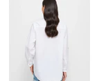 Target Washed Utility Shirt - White