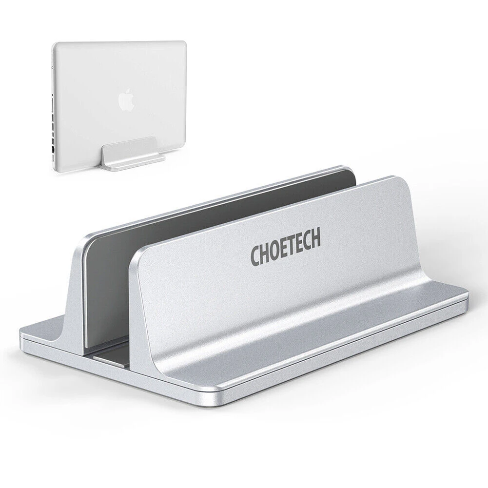 Choetech Vertical Laptop Tablet Stand Aluminum Desktop Holder Mac iPad Pro Air