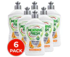 6 x Morning Fresh 400mL Dishwashing Liquid Ultra Concentrate Antibacterial Orange & Tea Tree