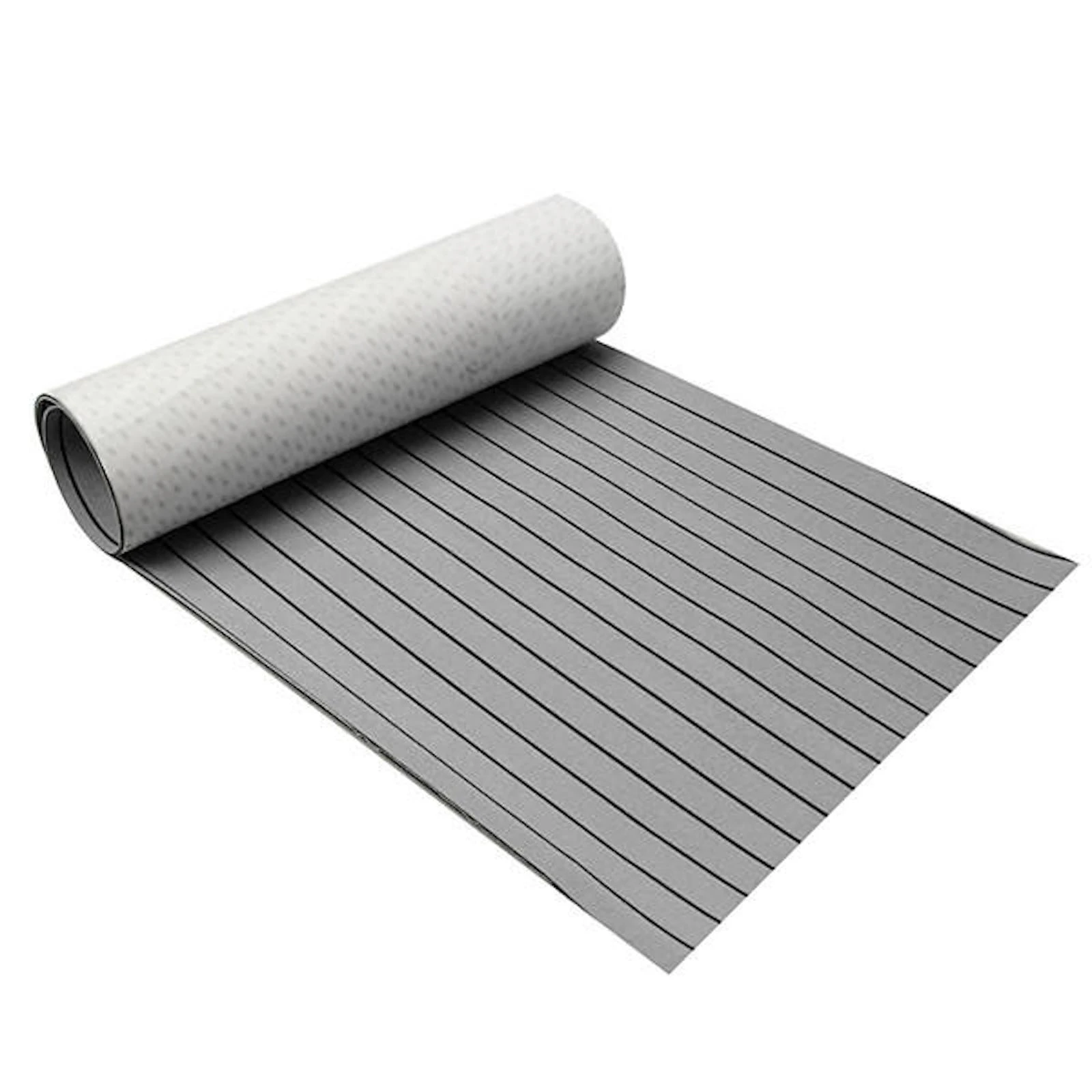 600x2400x5mm Marine Flooring Teak EVA Foam Boat Yacht Decking Sheet Mat Grey