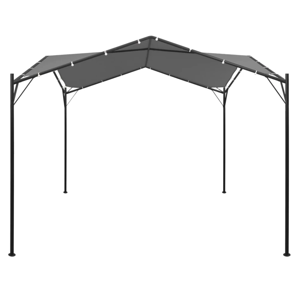 Garden Gazebo 4x4m Patio Sunshade Shelter Steel Frame Canopy Water Resistant