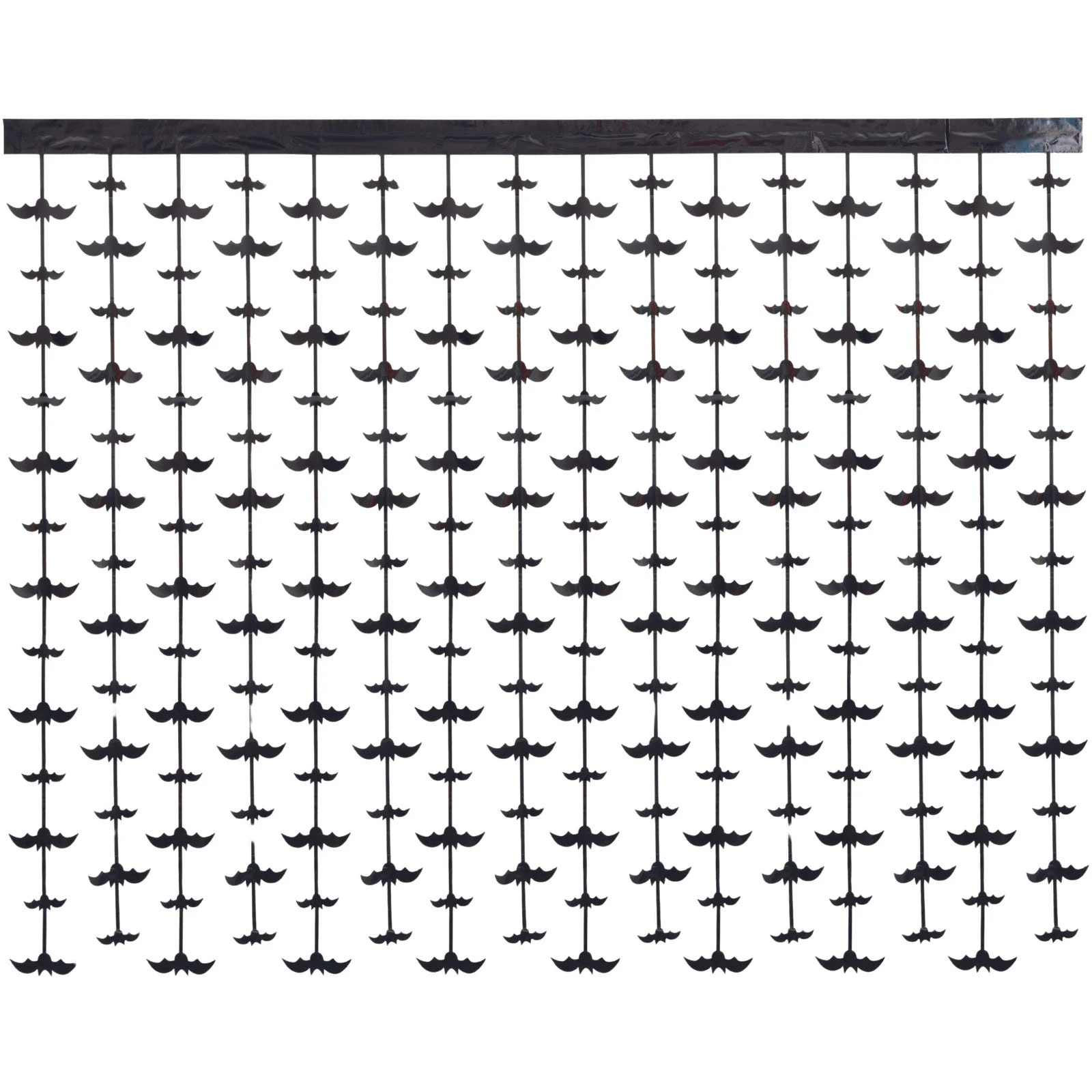 Black Bats Backdrop Curtain