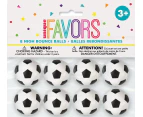 3d Soccer Bouncy Balls 8 Pack