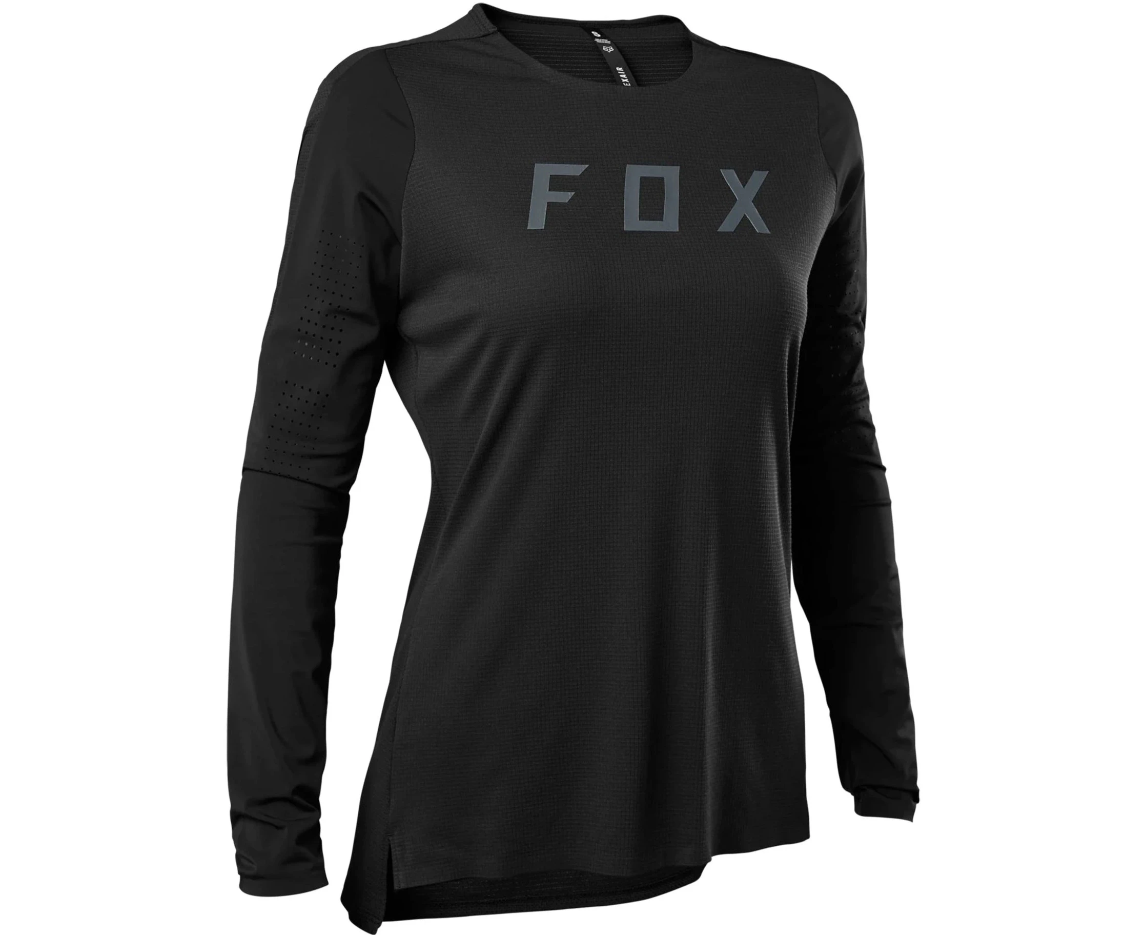 Fox Flexair Pro Womens LS MTB Jersey - Vintage White