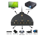 3 in 1 Out HDMI Multi Display Auto Switch Box Splitter 4K 1080P HD TV Adapter Cable