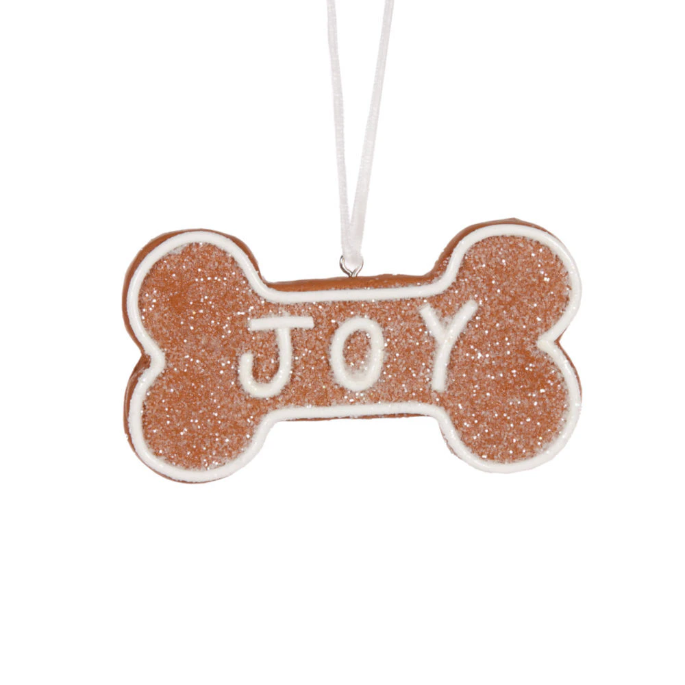 Gingerbread Joy Bone Hanging 35cm