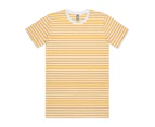 AS Colour Men Blank Plain Staple Yellow Stripe T-Shirt Tee